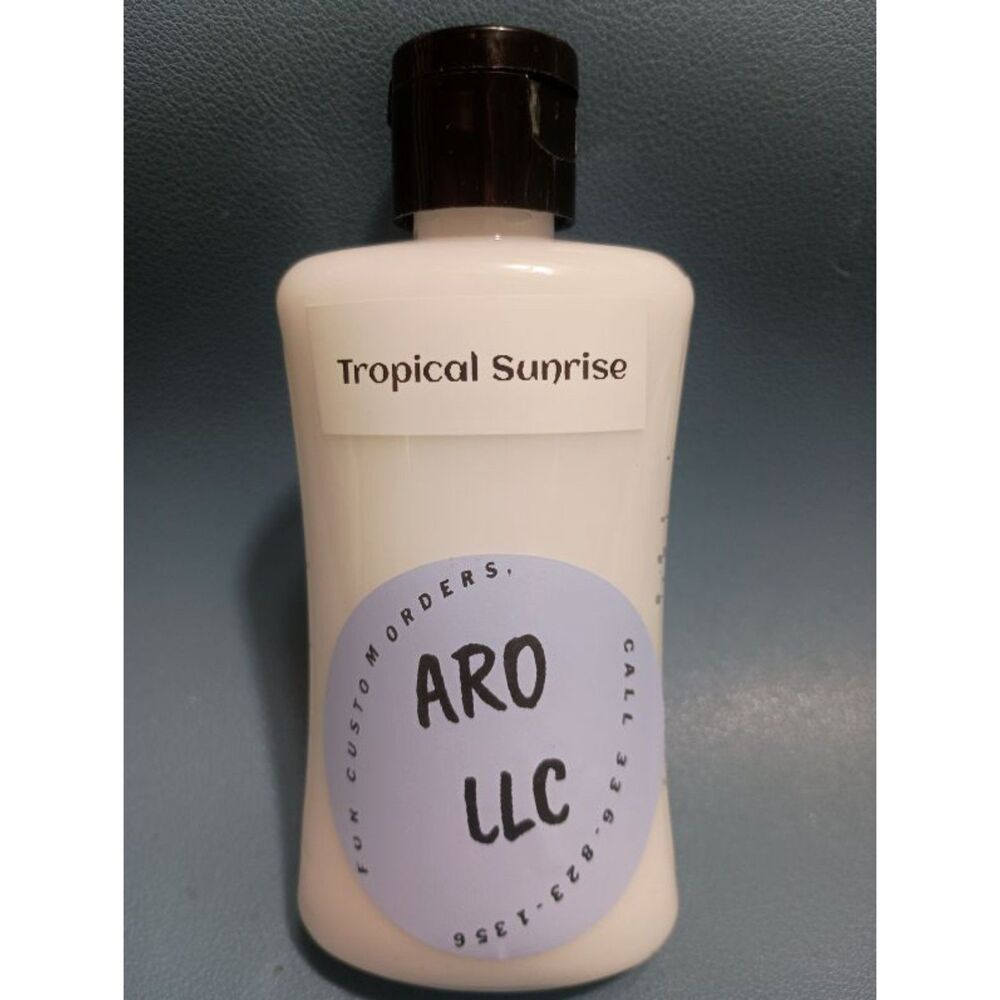 "Tropical Sunrise" Lotion- 3.4 oz with flip cap